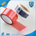 tamper evident security BOPP tape with company logo